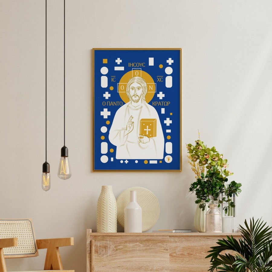 Plakat Chrystus Pantokrator