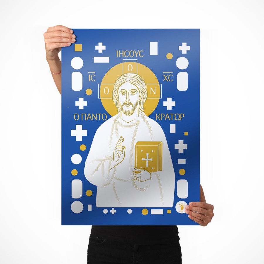 Plakat Chrystus Pantokrator