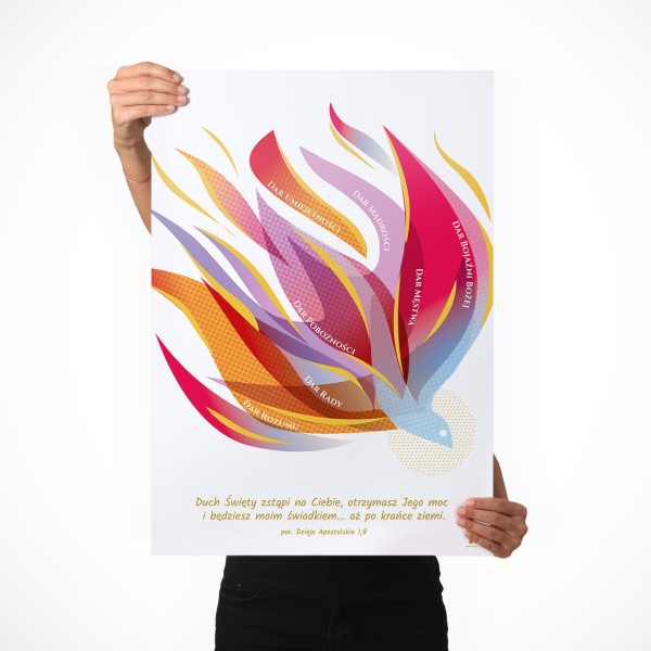 Plakat Duch Święty